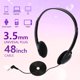 thumbnail image 4 of Auriculares de diadema TJZXGUI Pack de 30 negros, cable de 1,2 m, 4 of 6