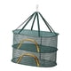thumbnail image 4 of Red De Secado De Pesca Plegable, Cesta De Almacenamiento Para Secar Alimentos De Pescado, Especias Y Flores, De Doble Capa., 4 of 5