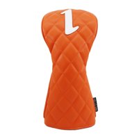 Ioensy - Cubierta De Cabezal De Madera De Golf De Golf De Madera De Madera De Golf De Madera 1 Naranja