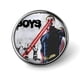 thumbnail image 1 of The Boys theme Round Button Badge Premium Metal Construction Ideal For High end Events 2 8 Cm, 1 of 6