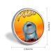 thumbnail image 2 of Insignia de Botón Redondo Desmarcar Metal Premium 2.8 cm, 2 of 6