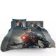 thumbnail image 1 of Cyborg Justice League Quilt Duvet Cover Set Soft Pillowcase Double Bedding3-Piece Bedding Set, 1 of 5