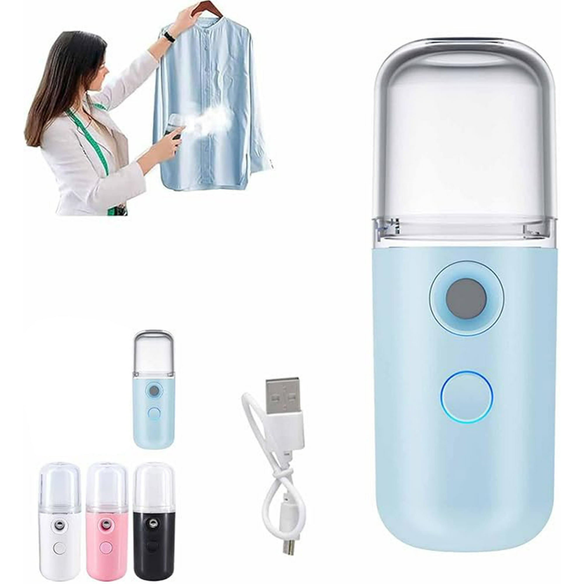 Veat00l - Mini Vapor De Viaje - Vapor Portátil, Plancha De Vapor De Ropa Portátil - Pequeño Vapor De Ropa De Viaje