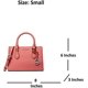 thumbnail image 4 of Bolso Satchel Michael Kors Vegano Pequeño Sheila (Rosa Té), 4 of 4