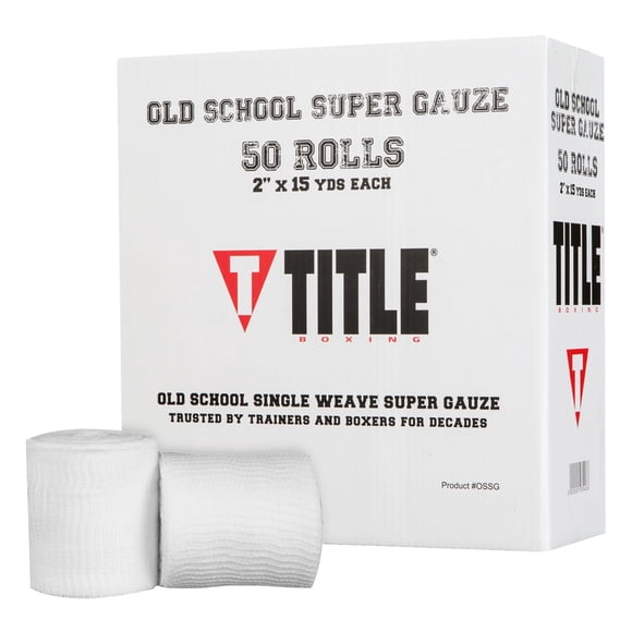 Venda de Boxeo Title Boxing Old School 50 Rollos 5 cm x 14 m