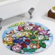 thumbnail image 5 of Los Snorkels Alfombra Redonda de Felpa Coral, Antideslizante, No Desprende Pelusas, Lavable y Duradera para Salón, Dormitorio y Habitación de Niños 60cm, 5 of 6