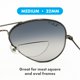 thumbnail image 4 of StickTite Lente Mediana 32mm Paquete de 3 Lentes Bifocales Adhesivas, 4 of 7