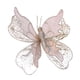thumbnail image 1 of Mariposa artificial, decoración para árbol de Navidad, para colgar, decoración para accesorios de fotografía, fondo para uso en interiores y exteriore Rosa claro, 1 of 5