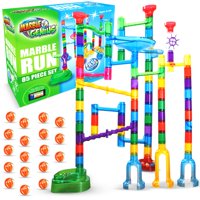 Juego De Carreras De Canicas Marble Genius Explorer De 85 Piezas Con Aplicación