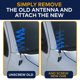 thumbnail image 3 of Mástil de antena Trunknets Inc para Toyota Tacoma 2005-2015, 3 of 6