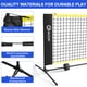 thumbnail image 4 of Set de red de pickleball GOOX de 6 pies, mini, portátil, para interior y exterior, 4 of 7
