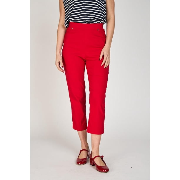 Pantalón Capri Diana Woman by Eclipse rojo M