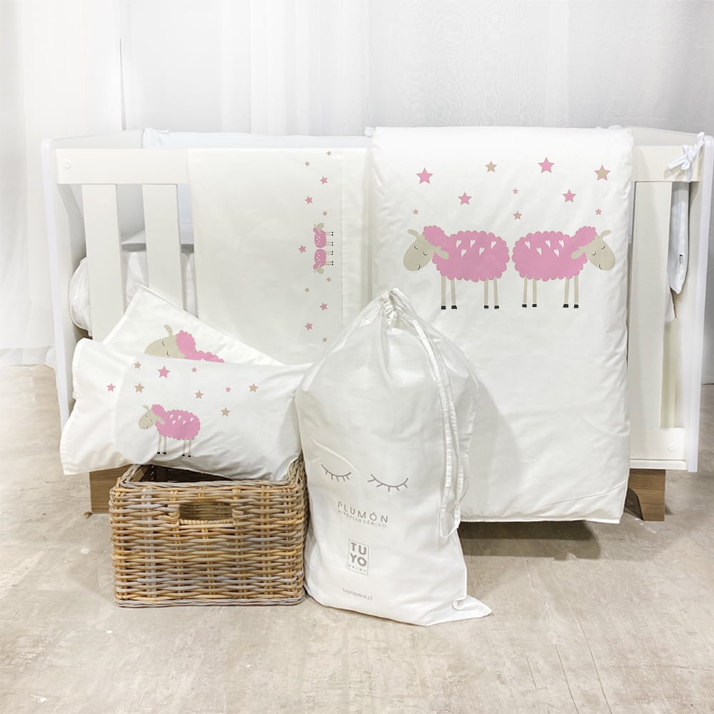 Tuyo Print - Set Moises - Colecho - Ovejita Rosada