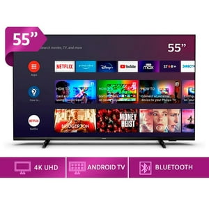 Smart Tv Philips Led Uhd 4K 55"" 55Pud7406-43