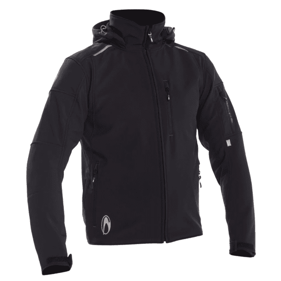 Chaqueta para moto Richa Softshell Vanquish Black talla M