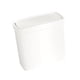 thumbnail image 1 of Papelera De Baño Estrecha Y Delgada Rectangular Para Inodoro, Papelera Multiusos, Color Blanco, 1 of 5