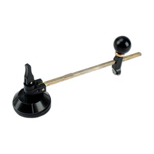 Magideal - Herramienta De Corte De Vidrio, Cortador Circular De Vidrio, Ruedas De Corte, Tipo Brújula De Alta Resistencia Con Ventosa Para Azulejos De Espejos De Negro