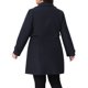 thumbnail image 3 of Abrigos de Mujer Talla Grande Agnes Orinda Chaqueta de Trinchera de Un Solo Pecho Abrigos Largos de Invierno 3X Azul Oscuro, 3 of 6