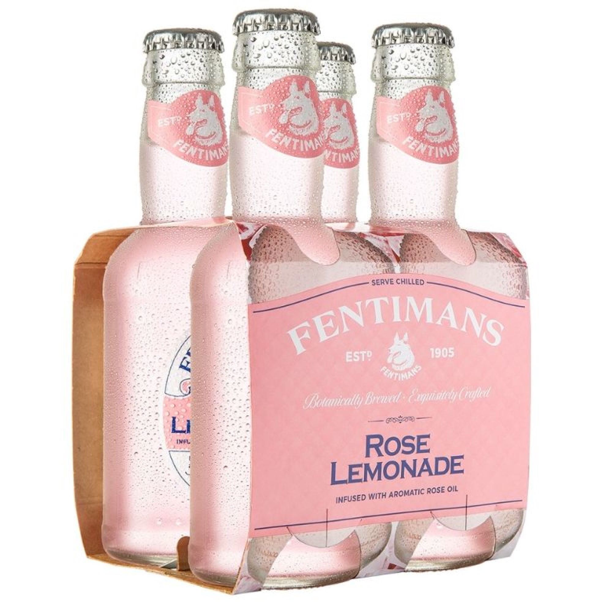 Agua Tónica Rose Lemon Pack 4 Botella 200 ml Fentimans