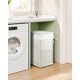 thumbnail image 2 of Cesto de ropa Greenstell de 60 litros con tapa y 2 bolsas forradas, color blanco, 2 of 8