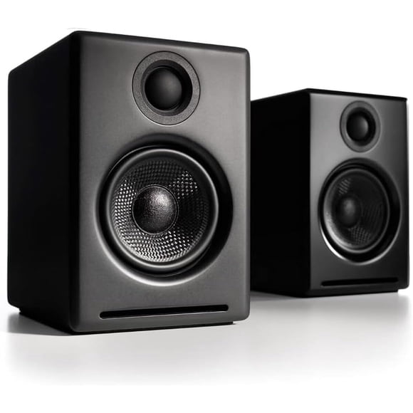 Parlantes Audioengine A2 Bluetooth 24Bit Negros