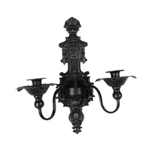 Bothyi - Candelabros De Metal Candelabros Rústicos Para Aniversario Boda Estilo Granja A