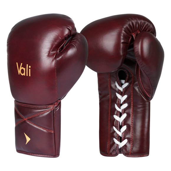Guantes de Boxeo Vali Lancer 406 g Rojo con Cordones