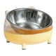 thumbnail image 2 of Cuencos Elevados Para Gatos, Dispensador De Bebidas Para Perros Pequeños, Medianos Y Grandes, Plato Elevado Amarillo, 2 of 5