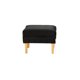 thumbnail image 2 of Poufs Provenza Felpa 04 Negro, 2 of 4