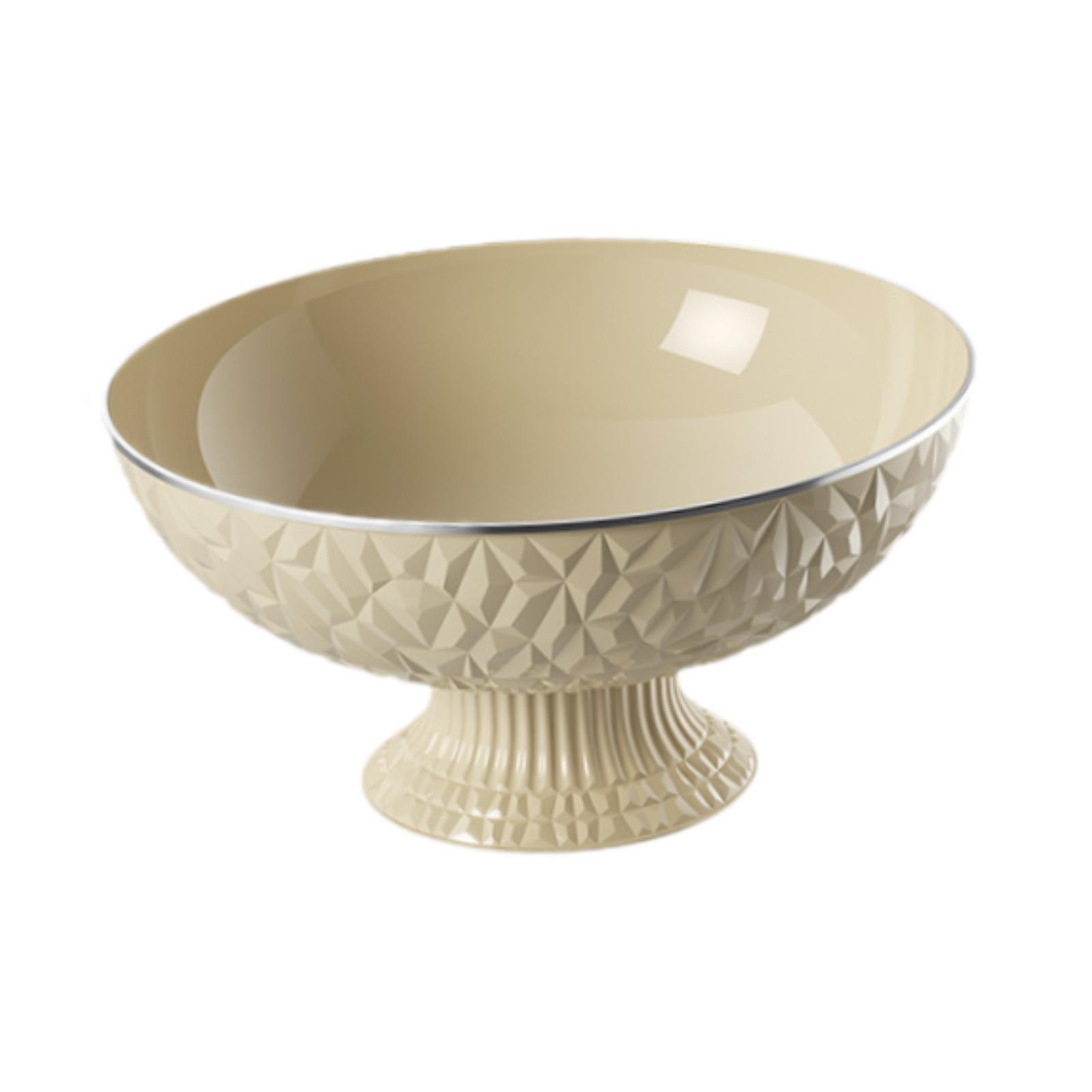 Bothyi - Frutero Multiusos Con Drenaje Para Encimera De Cocina, Centro De Mesa, Plato De Fruta Blanco Para El Hogar