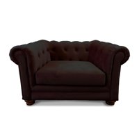 Latam Home - Sofa Florencia 1C Tela Velvet Chocolate