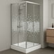thumbnail image 1 of Shower Door Recto Elegant Joytek Mosaicos Blancos con Receptáculo 90x90 cm, 1 of 3