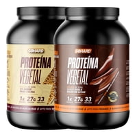 Gohard - Pack Proteinas Vegetales 2Kg Total Sin Sabor - Dulce De Leche