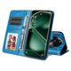thumbnail image 2 of Funda tipo cartera FOXDOCK para OPPO Find X6 , diseño girasol en relieve, cuero PU, cierre magnético, soporte y tarjetero, 2 of 5