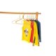 thumbnail image 2 of Perchas para trajes Quality Hangers de aluminio dorado, 12 piezas, para niños, 2 of 7