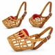 thumbnail image 3 of Cesta de nailon JorVet, suave, ajustable y transpirable, color beige, 3 of 9