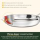 thumbnail image 2 of Sartén Cuisinart PureClad de 30 cm con tapa de acero inoxidable, 2 of 7