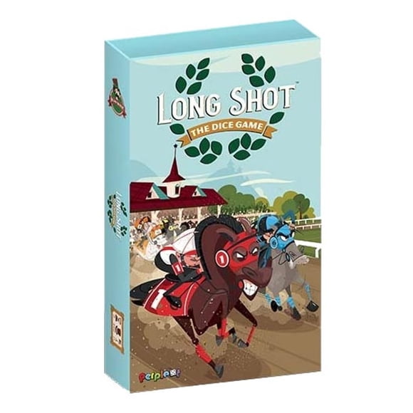 Juego de mesa Perplext Long Shot: el juego de dados de carreras de caballos