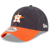 Gorra New Era 9Twenty Houston Astros Ajustable Azul Marino Naranja