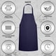 thumbnail image 3 of Delantal Green Lifestyle Professional Chef, paquete de 120 unidades, azul marino, 3 of 6