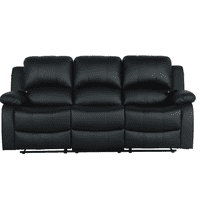 Genérico - Sofá Bergere Reclinable Masajeador 3 Cuerpos