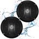 thumbnail image 1 of Parlantes PQN Audio 13 cm impermeables, paquete de 2, color negro, 1 of 6