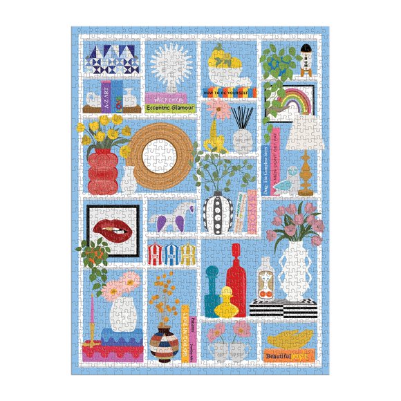 Puzle Galison Jonathan Adler Shelfie 1000 piezas