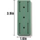 thumbnail image 3 of 4 Pcs Autoadhesivo Desktop Socket Fixer, Power Strip Fixato, Adhesive Punch Free Socket Holder Cable Managehombrest, Desktop Mountable Plug-in Socket Fixer Bestanteríaet Stand, 3 of 7