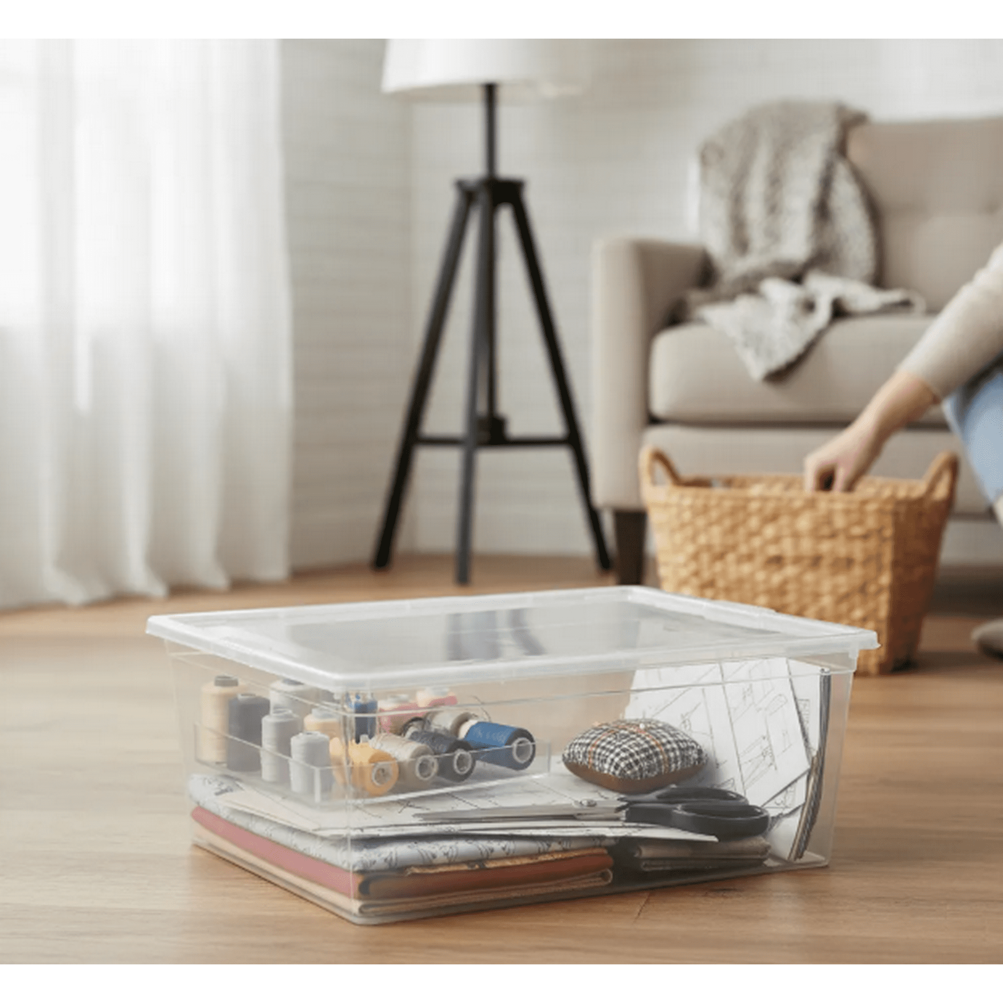 Caja Organizadora Almacenamiento 19 Litros Reyplast