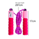 thumbnail image 2 of Cuerda de saltar ligera y ajustable con contador para entrenamiento de velocidad, resistencia y fitness., 2 of 5