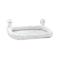 Ioensy - Cama Plegable Para Ventana Para Gatos, Para Tomar El Sol, Balcón, Color Blanco, 30 X 60 Cm