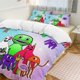 thumbnail image 2 of Garden Of Banban Bedding Set Duvet Cover Comfortable and Lightweight Cartoon Bedding 3 Piece Bed Set, 2 of 5