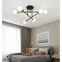 Genérico - Lámpara De Techo Moderna 6 Luz E27/E26 Lampara Colgantes