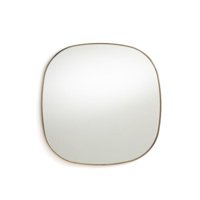 Vgo - Espejo Decorativo Para Colgar Metalico Ø60 Cm